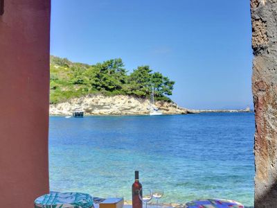Paxos Corfu Ferienhaus Urlaub Loggos Gaios 